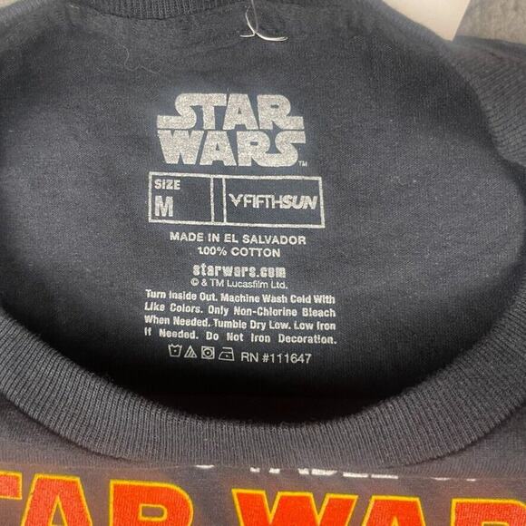 Star Wars Fifth Sun Men's Medium Black Periodic Table of Elements T- Shirt - Picture 3 of 7